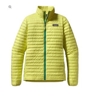 Women’s Patagonia Down Jacket Mayan Yellow
